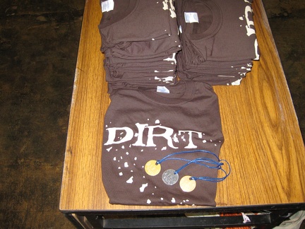 6 DIRT Shirt and Medals